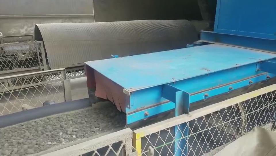 图2:开启除尘器后扬尘点收尘效果